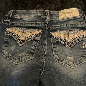 Brand new Miss me jeans! Purchased at a bike rally Boutique.